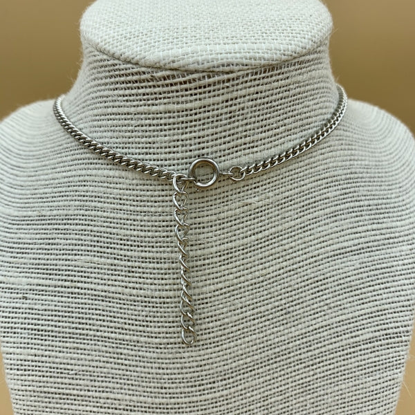 Halskette „Klarissa“, Collier mit vier Anhängern mit Swarovski®-Kristall