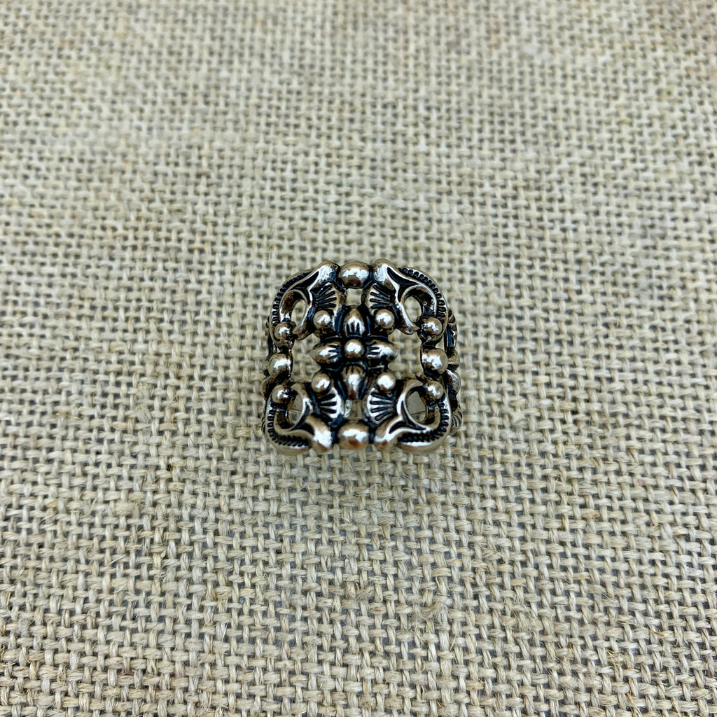 Runder Krawattenring „1“ aus Metall
