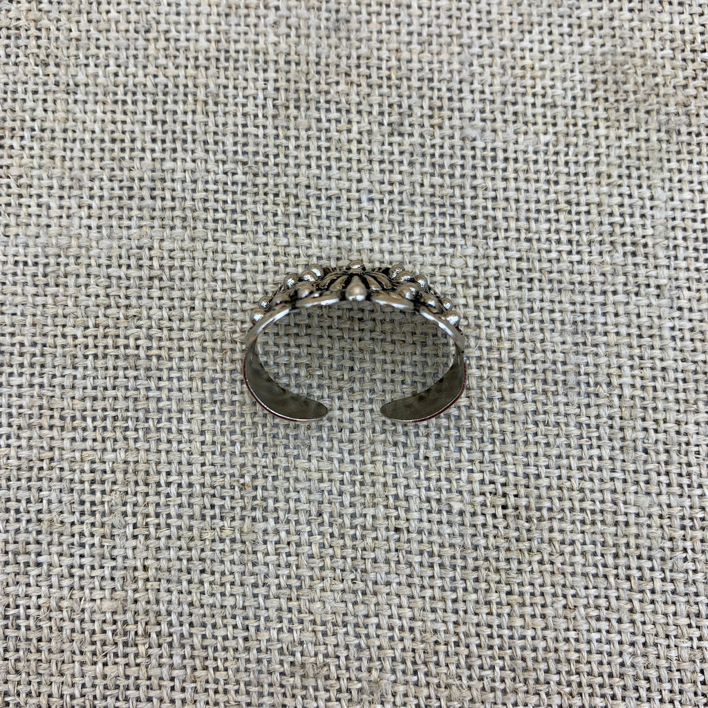 Krawattenring „2“ aus Metall für die Trachtenkrawatte