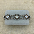 Gliederarmband „Theresa“ mit Swarovski®-Kristallen