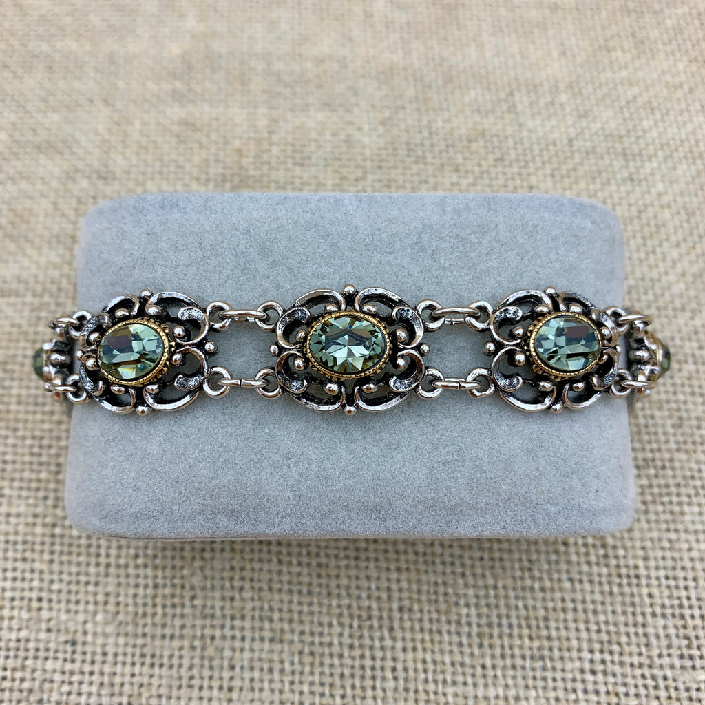 Gliederarmband „Theresa“ mit Swarovski®-Kristallen