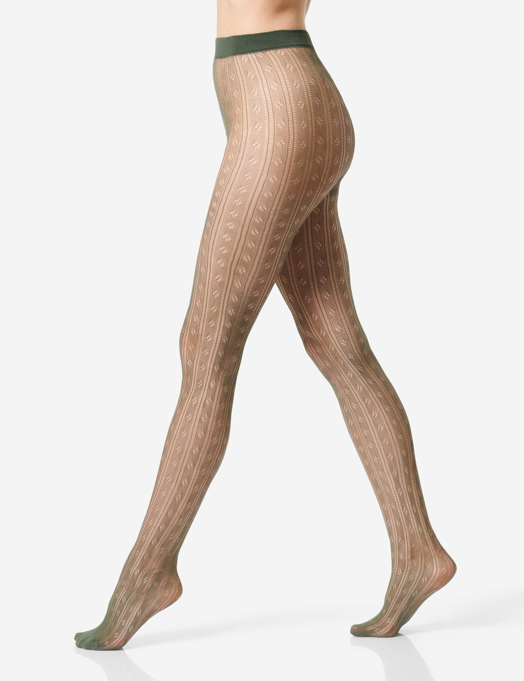 Netzstrumpfhose „Jasmin“ mit filigranem Ajourmuster